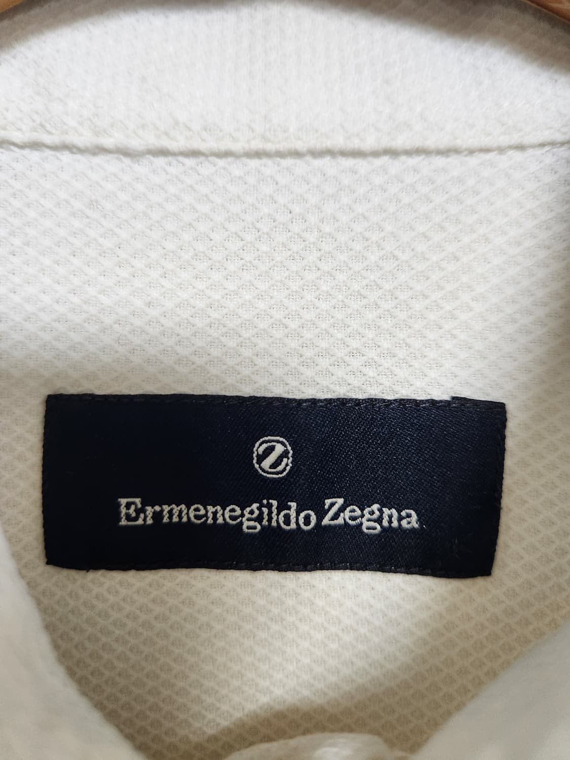 에르메네질도제냐 화이트 셔츠 M - S218 상품이미지4