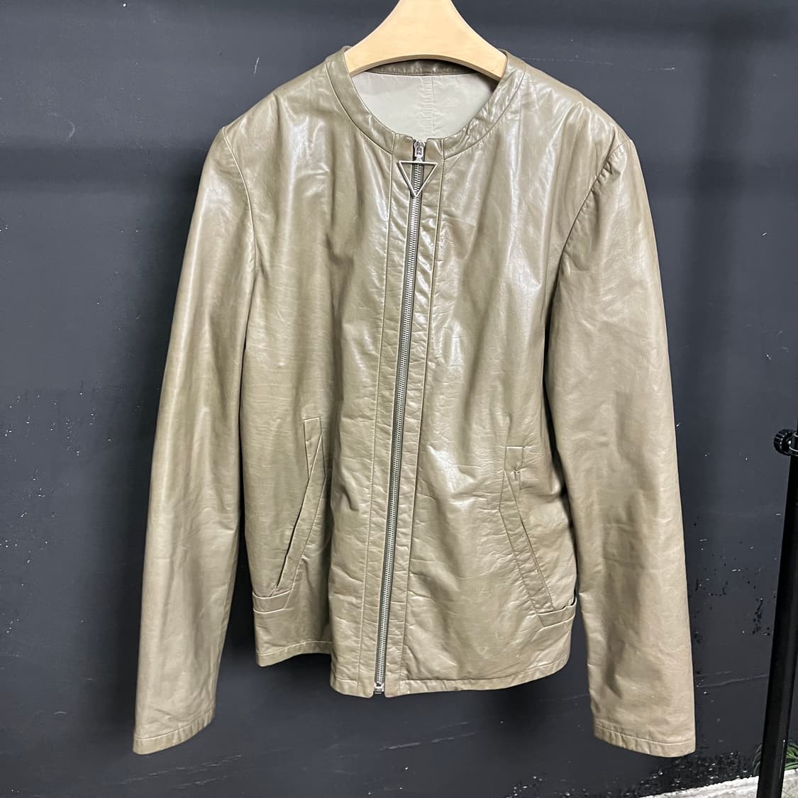 질 샌더 by raf simons 09ss 레더 자켓 상품이미지2