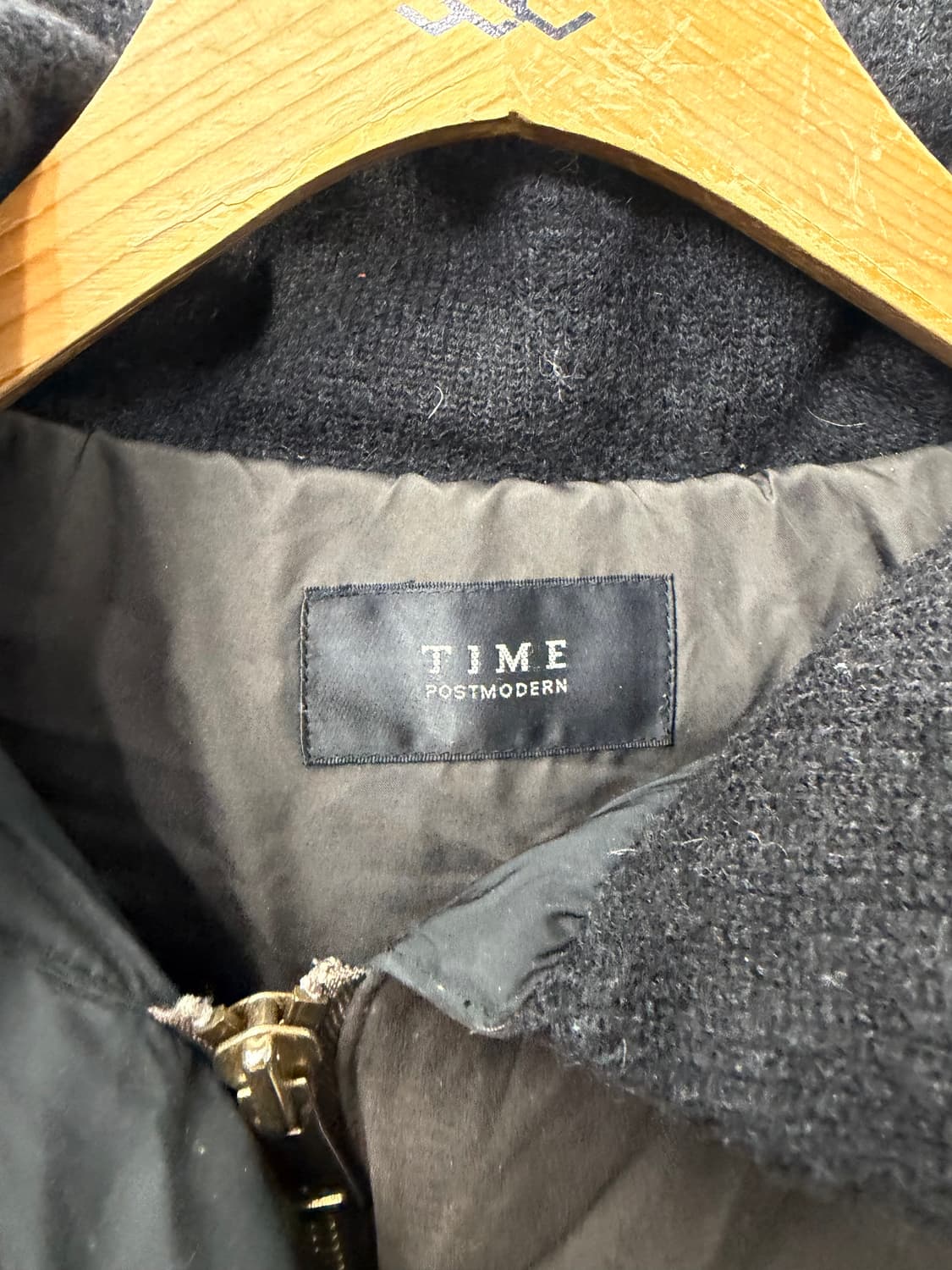 정품) TIME 타임 한섬 브라운 패딩 82 상품이미지7