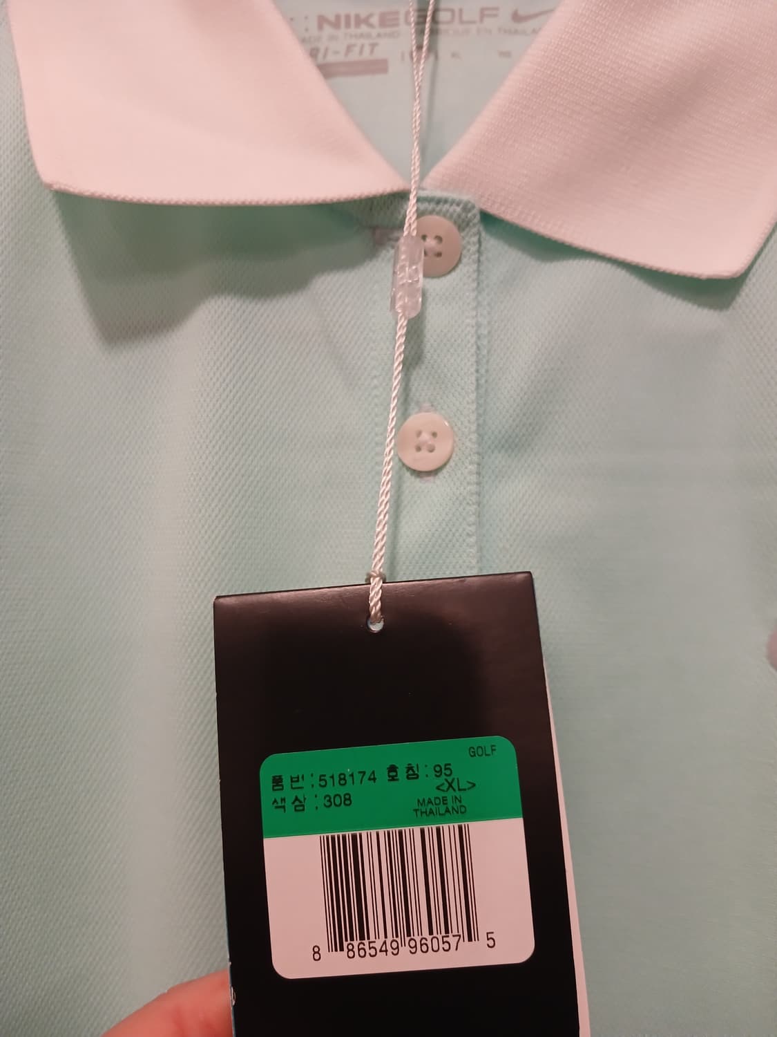 나이키 골프 정품 여성 반팔 카라티 95 사이즈 상품이미지4