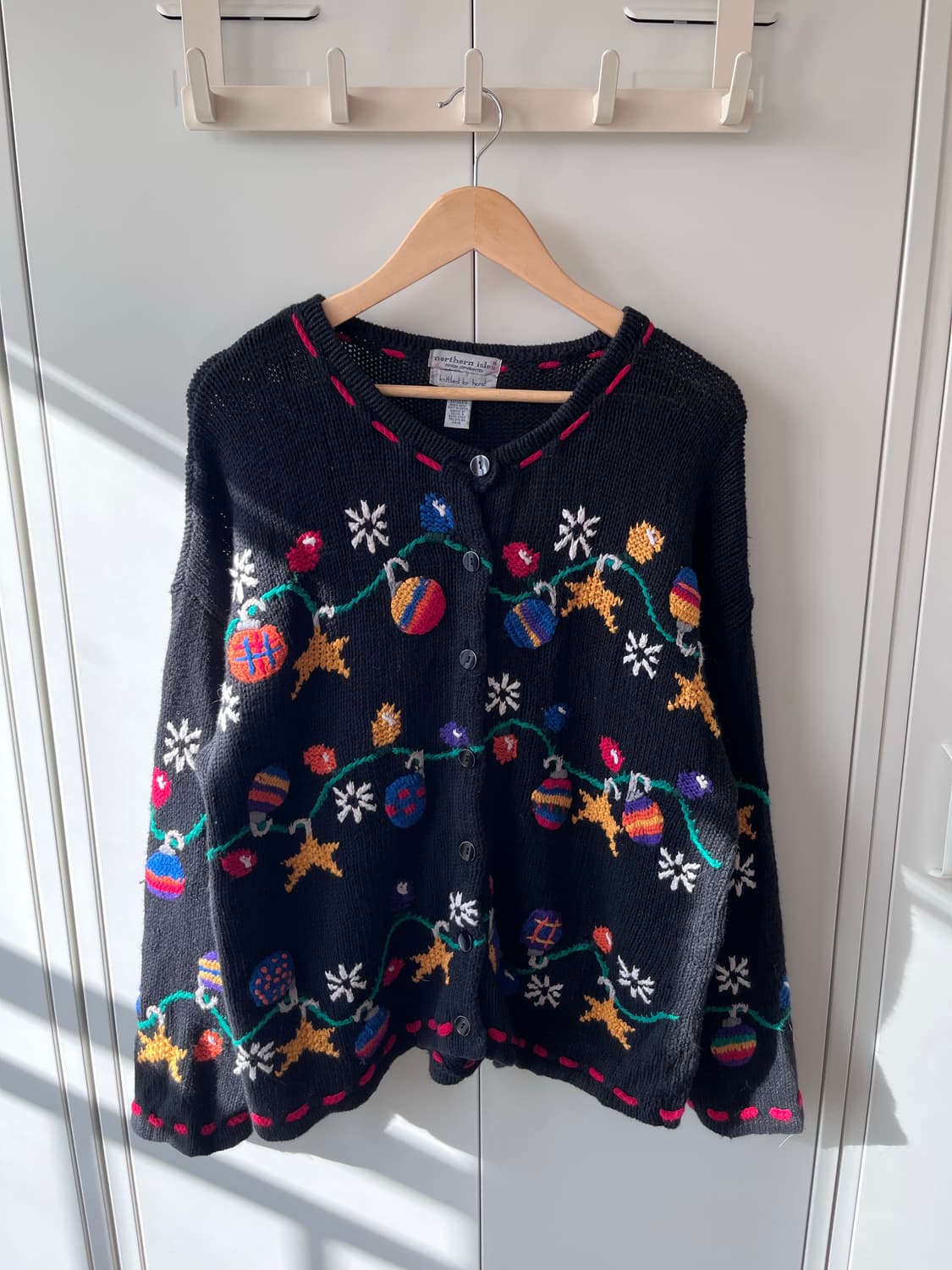 Northern isles 프리미엄 크리스마스 니트 가디건 상품이미지8