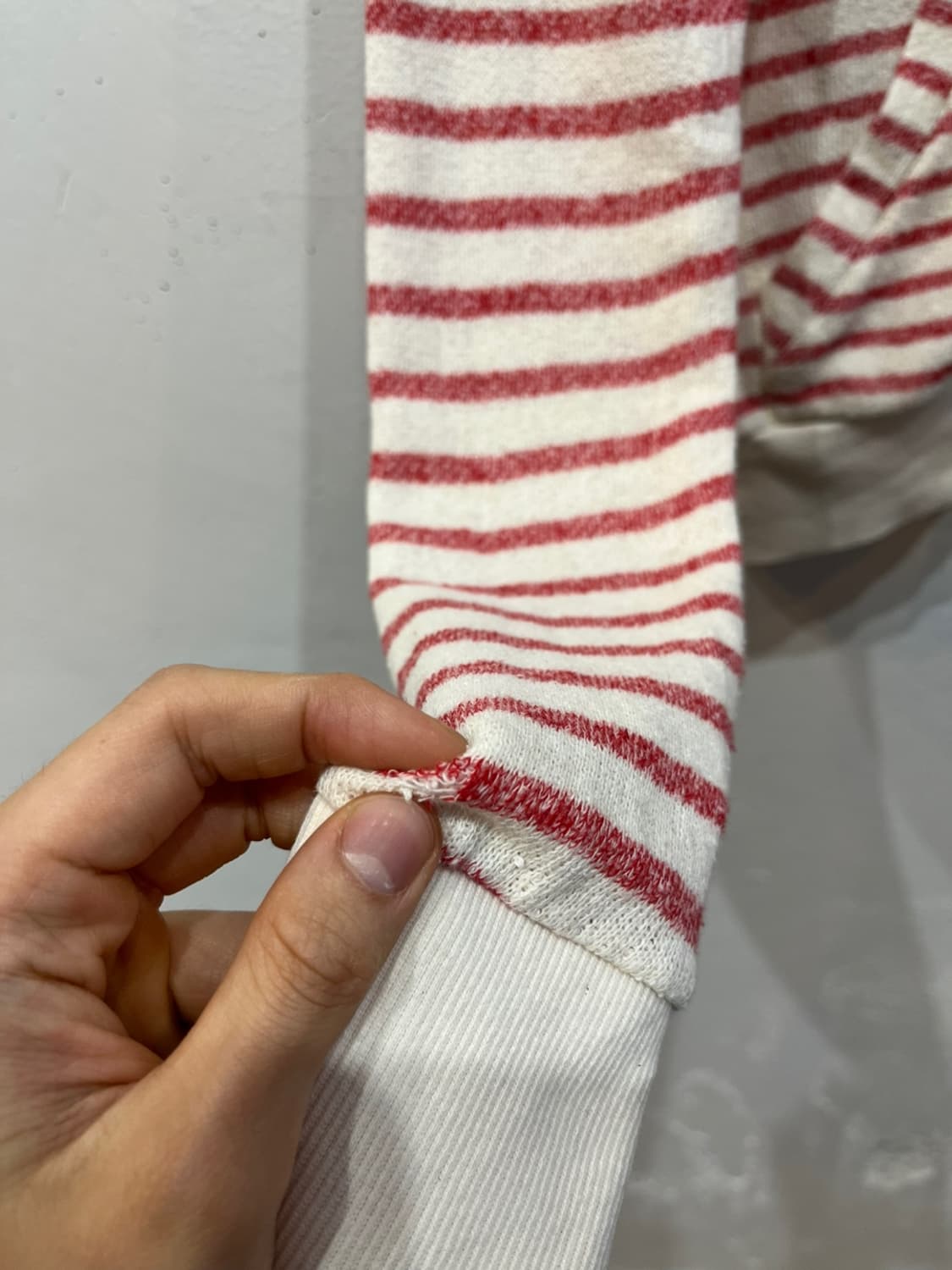 Adam et Rope 스트라이프 후드집업 MADE IN JAPAN 상품이미지5