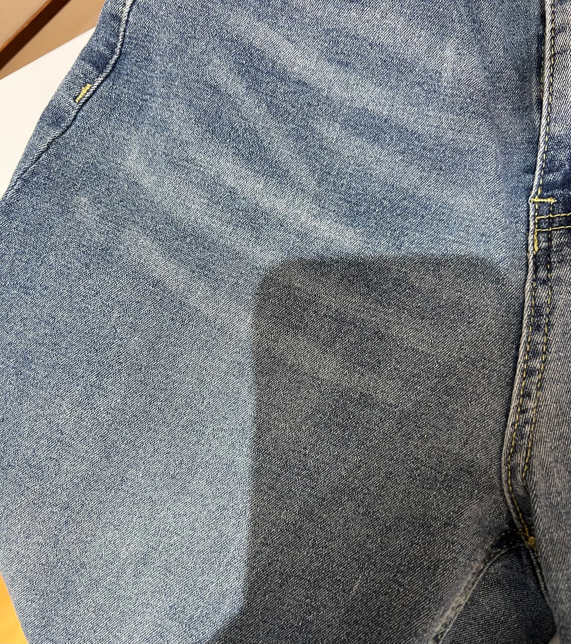 고고싱 자체제작 하이웨이스트 일자핏 완전스판 청바지 상품이미지5