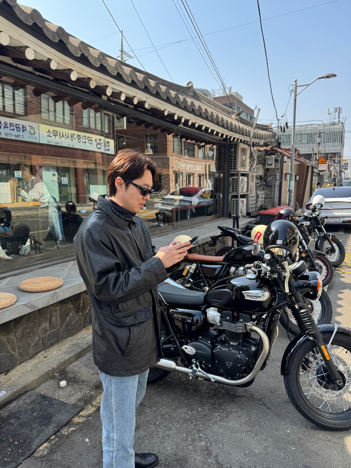 빈티지 남성 소가죽 카코트 자켓 상품이미지2