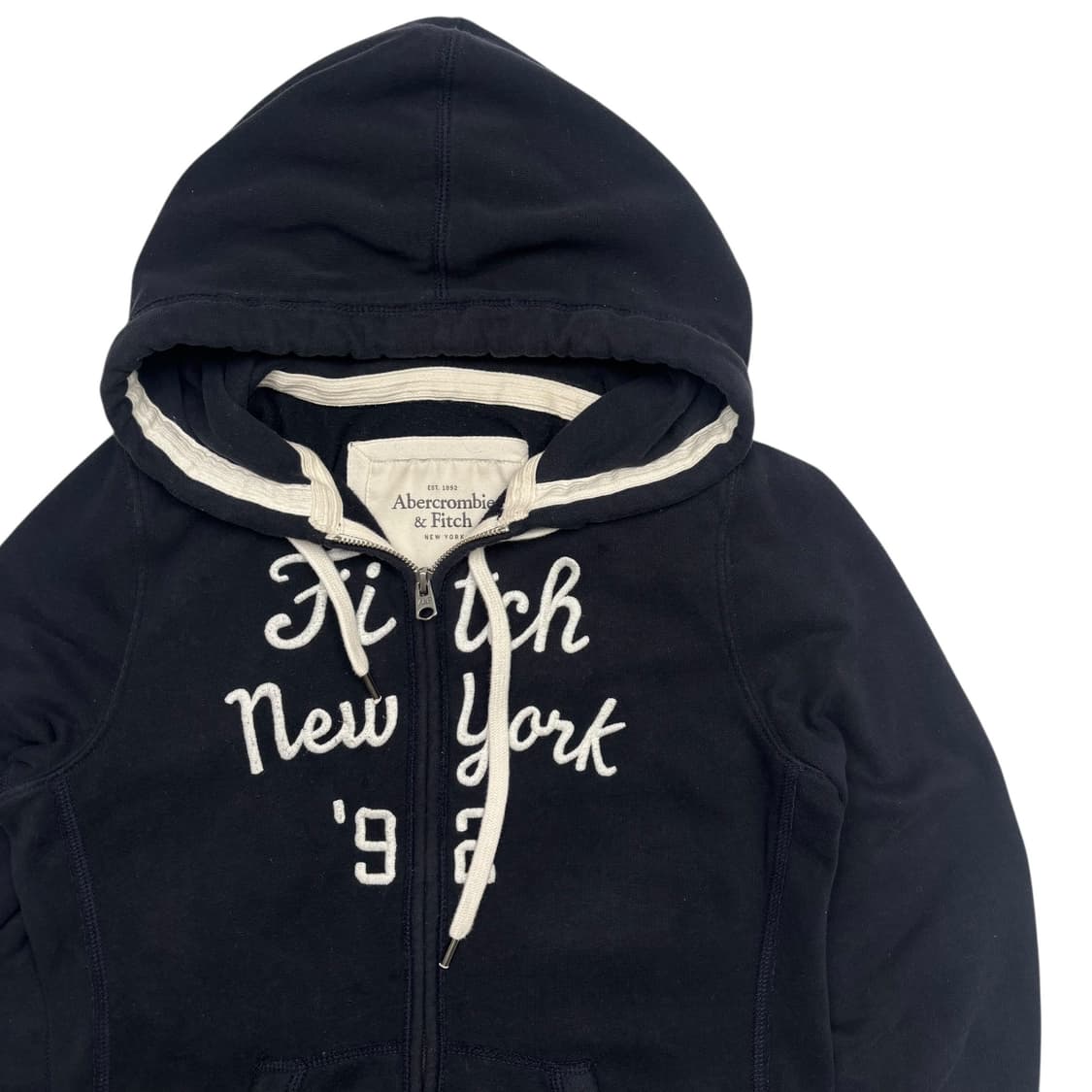 아베크롬비 y2k 빈티지 블랙 후드집업 M 상품이미지2