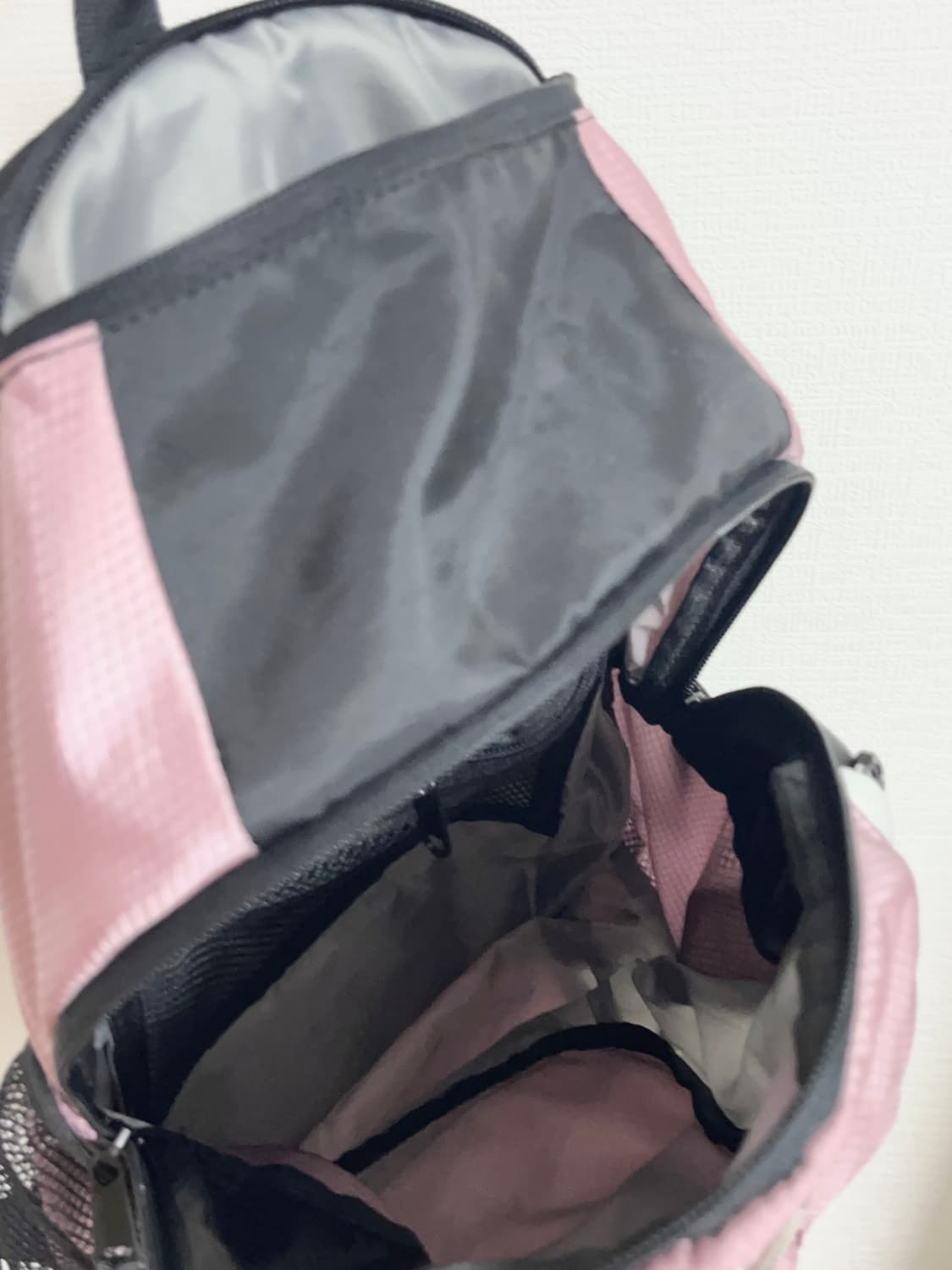 노이아고 멀티 로고 백팩 (핑크) 상품이미지3