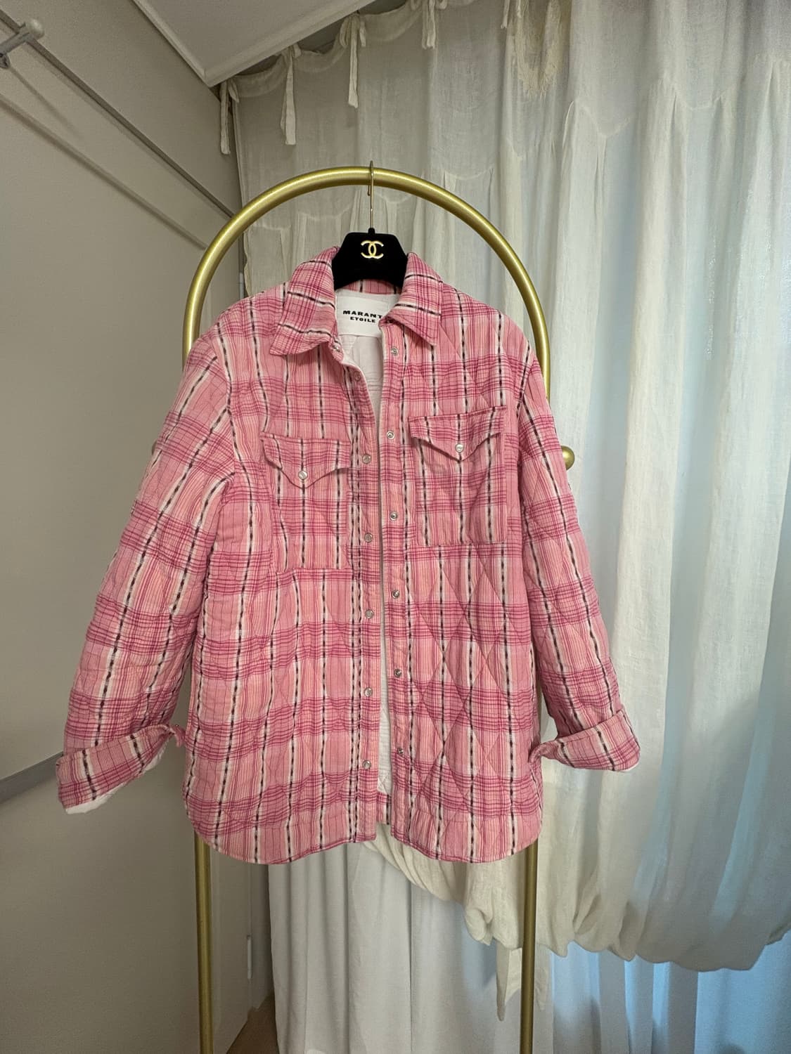 이자벨마랑 마이센 코튼셔츠 쟈켓 상품이미지2