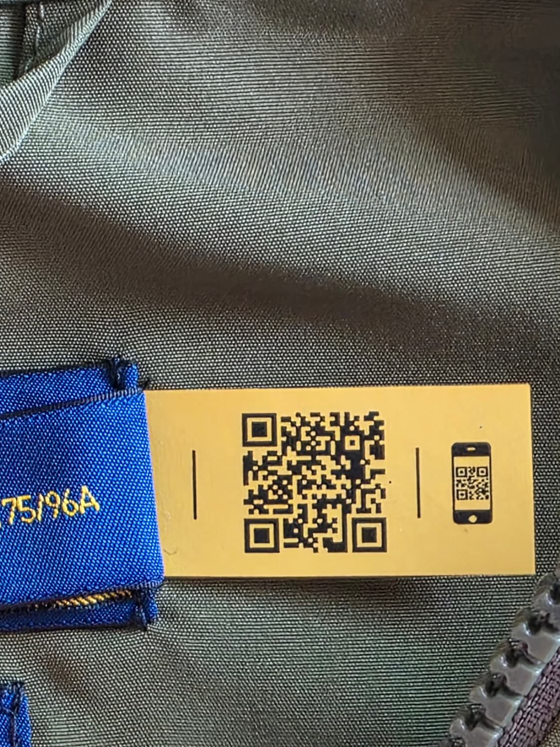 폴로 랄프로렌 윈드브레이커 바람막이 후드 집업 M 카키 qr인증  상품이미지4