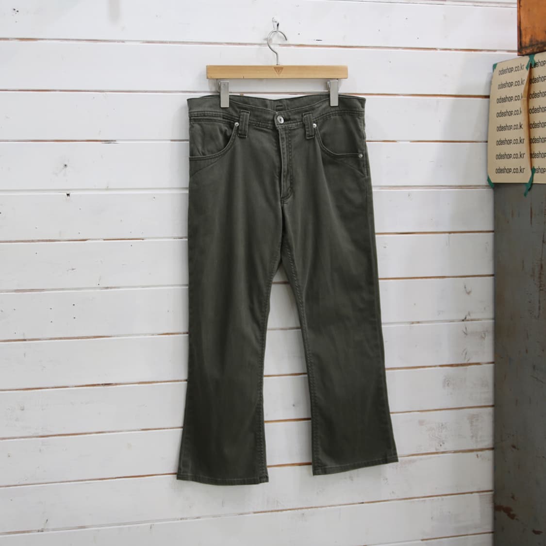 (착용컷) Wrangler 웨스턴 부츠컷 팬츠 (남성용 34) 상품이미지1