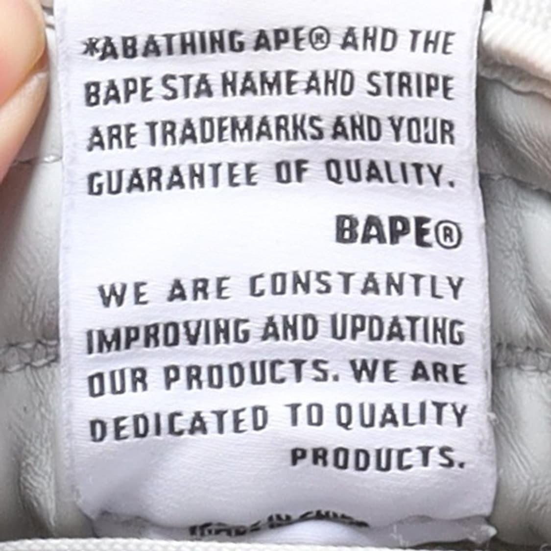 베이프 A Bathing Ape Bape Sta Shoes
 상품이미지9