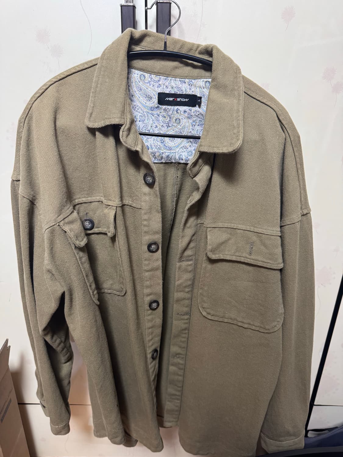 marxshow 오버핏 워크 자켓  상품이미지1