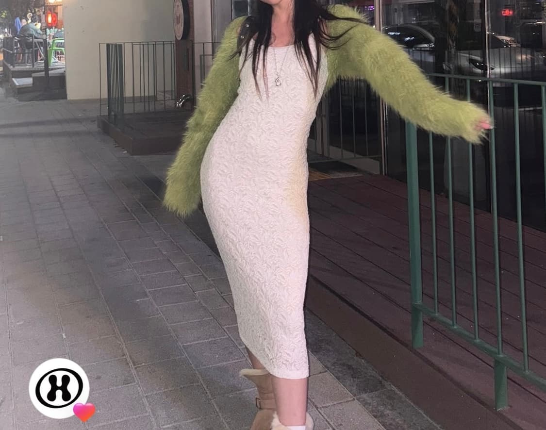 더미스테리어스호텔 레이스 롱 원피스 상품이미지1