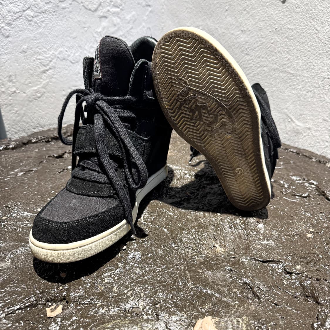 ASH – Western Buckle Wedge Sneakers  200 상품이미지6