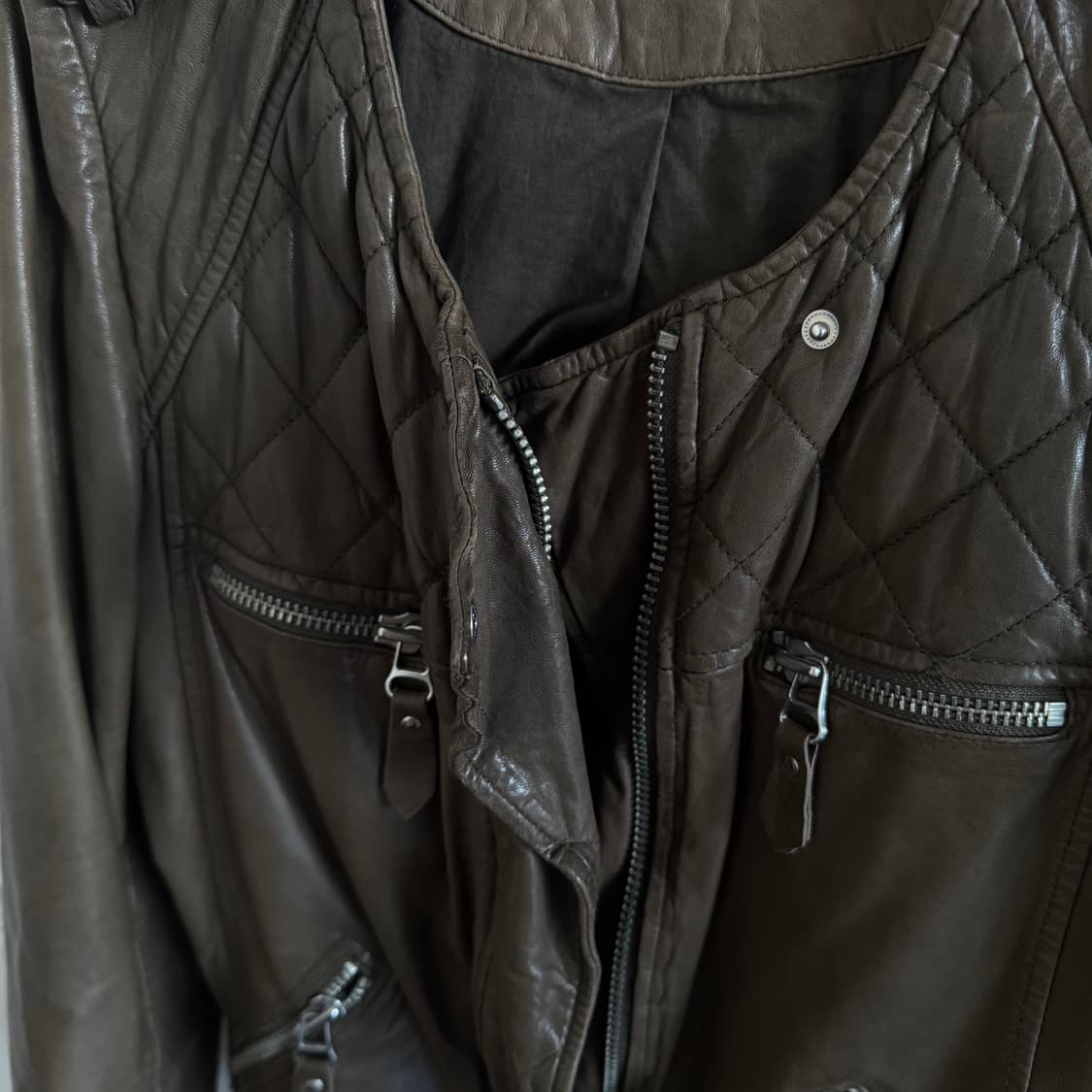 Isabel Marant Leather Jacket (40) 상품이미지4