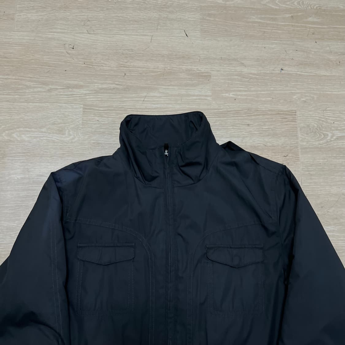 코오롱 스포츠 스탠드넥 포켓 바람막이 자켓 [네이비] M/95 상품이미지2