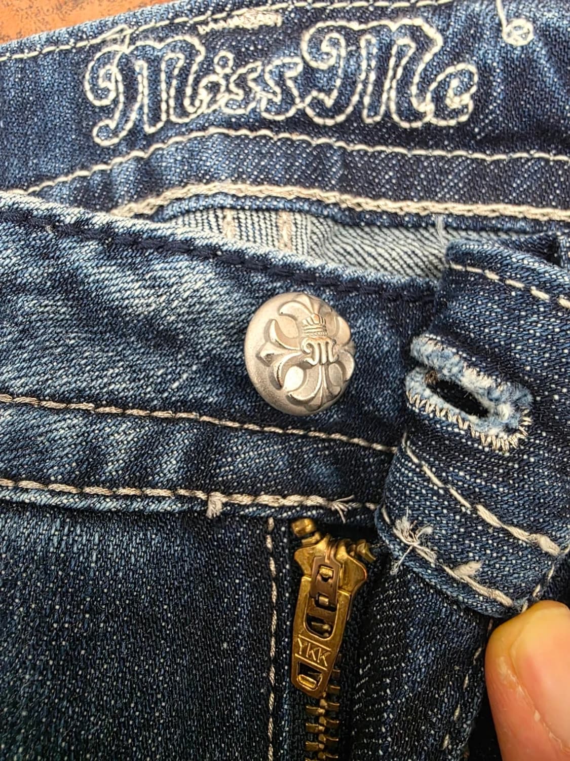 MISS ME 미스미 로루라이즈 부츠컷 데님 팬츠 25 상품이미지7