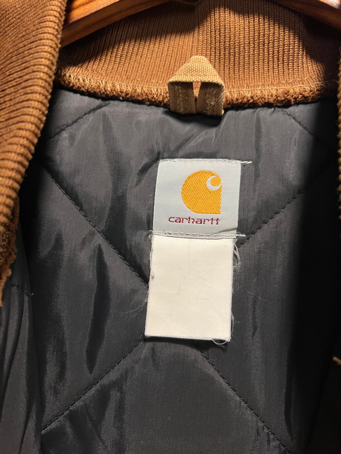 [XL]칼하트 USA 빈티지 워싱 브라운 워크 베스트 상품이미지2