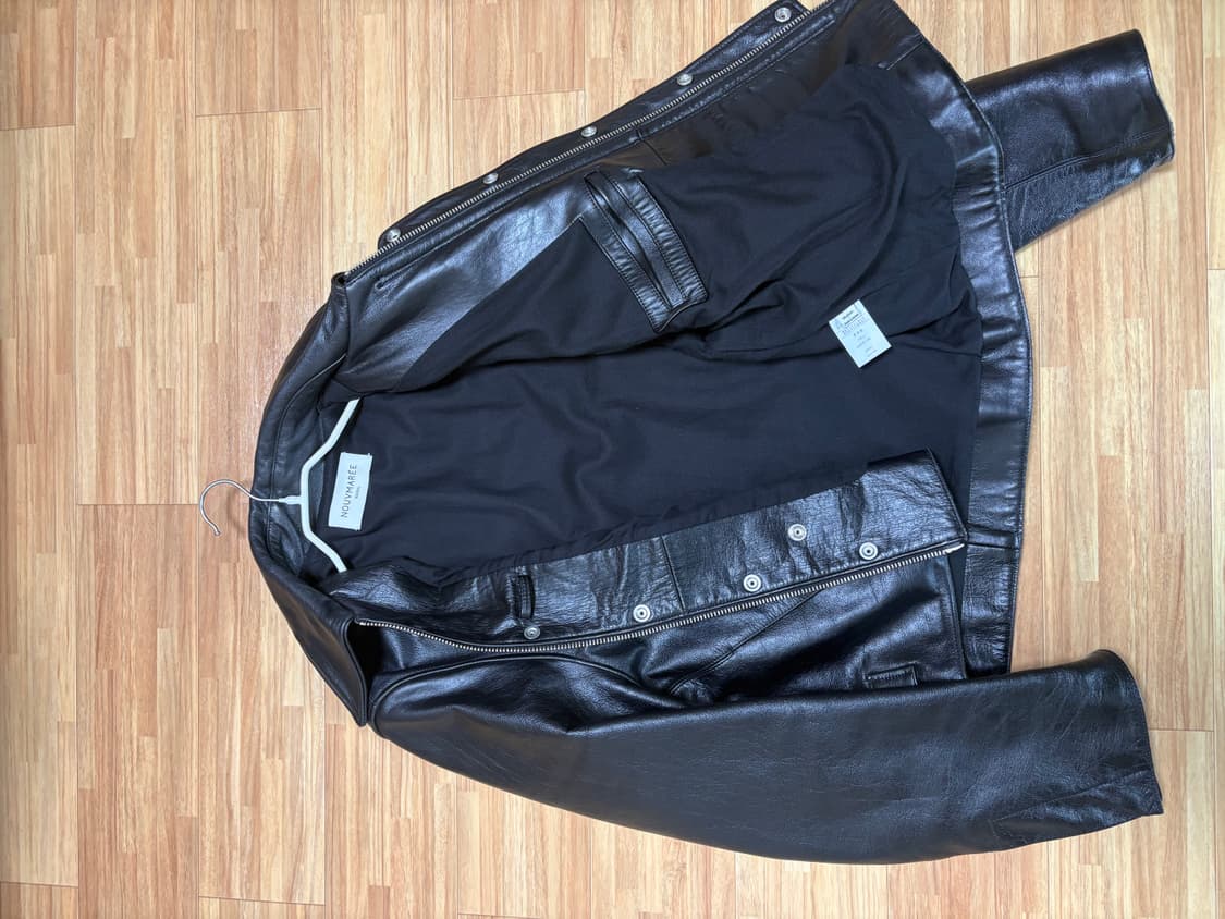 NOUVMARÉE 가죽자켓 상품이미지3