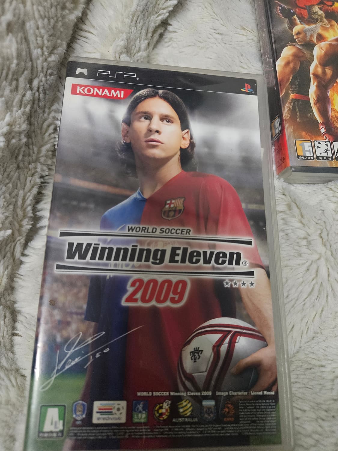 (국내정발)PSP 게임 모음 (위닝/철권/클래지콰이/어스토니시아) 상품이미지5