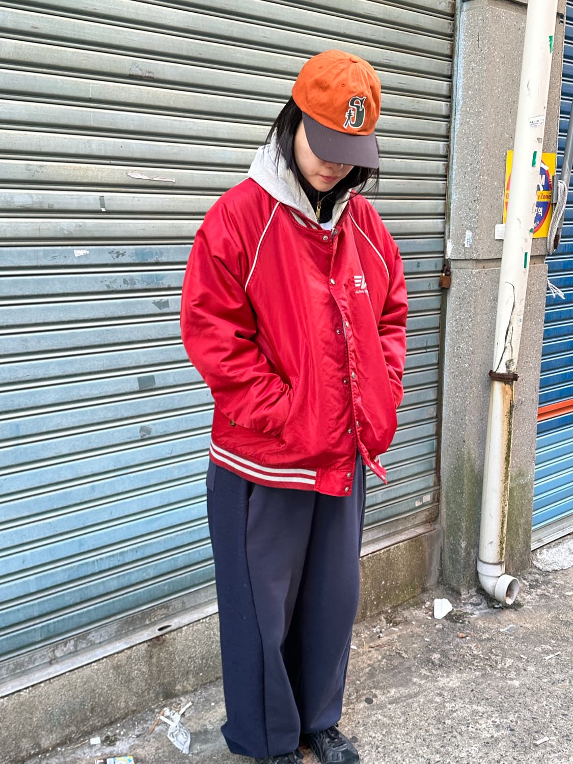 ALPHA INDUSTRIES red HD BBJK 상품이미지7