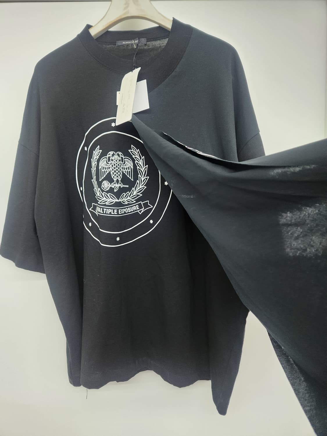 올모스트블랙 티셔츠(오버핏) 상품이미지2