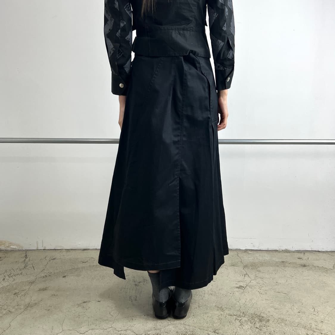 3.1필립림 벨트 언밸런스 맥시 스커트 상품이미지3