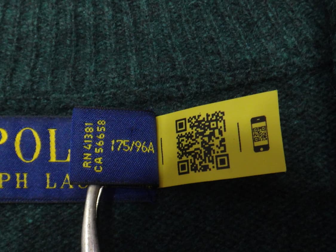 (M/95) 폴로랄프로렌 남성 울100 반집업 터틀넥 니트 상품이미지8