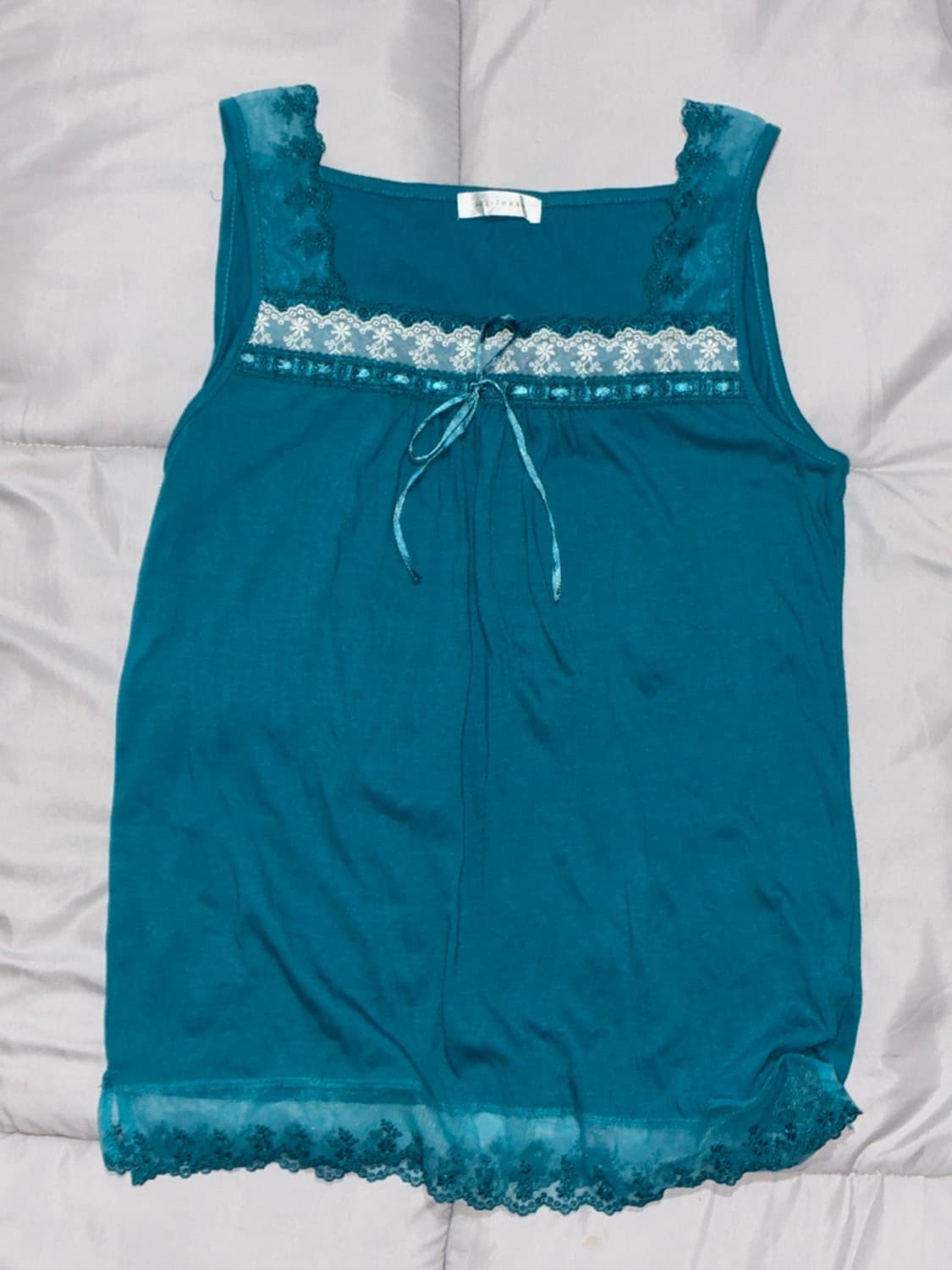 mint lace sleeveless  상품이미지1