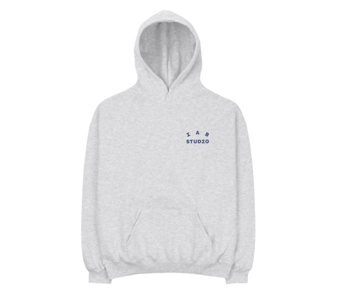 아이앱 스튜디오 후드티 라이트그레이 L 급처 상품이미지1