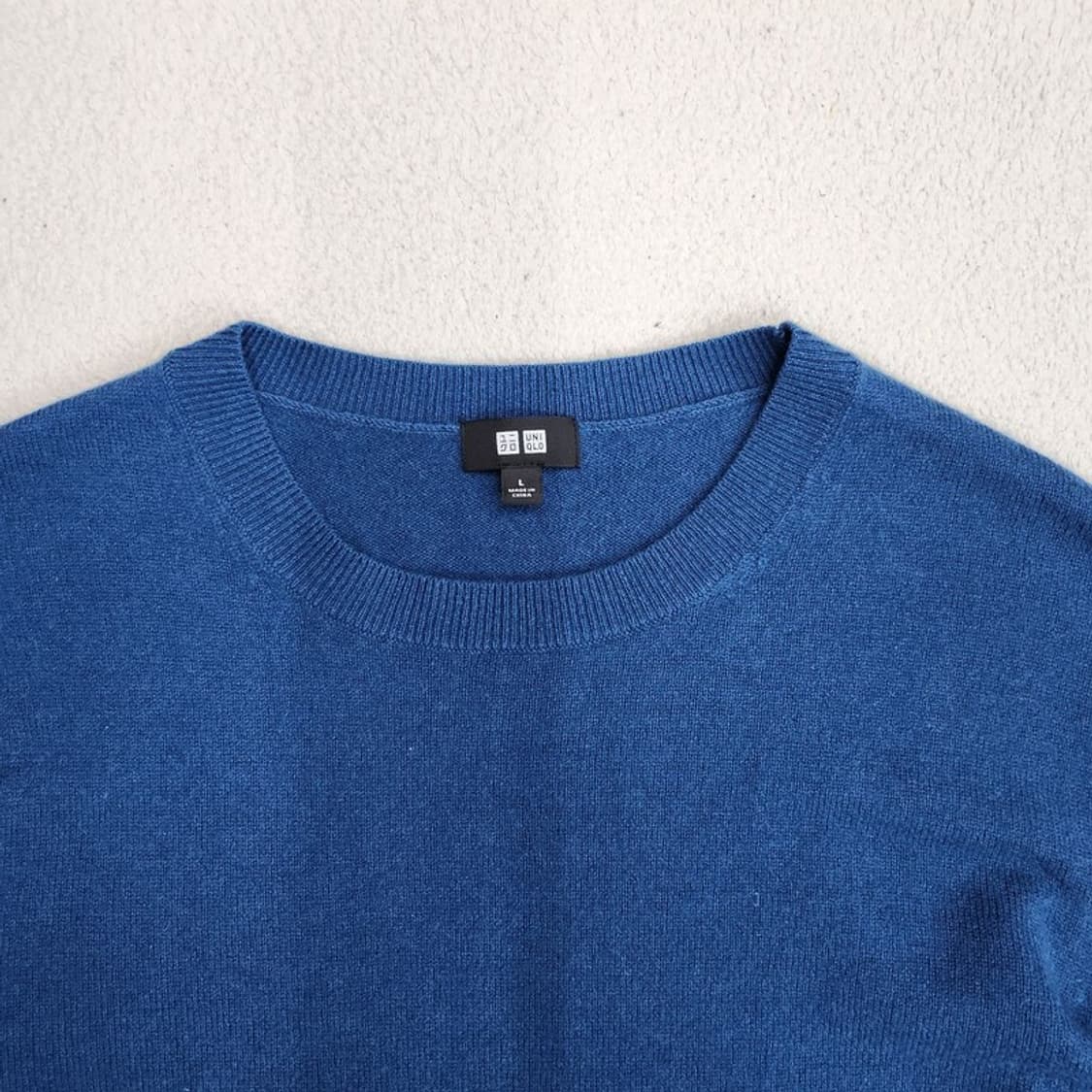 UNIQLO 캐시미어 크루넥 스웨터 Women L 상품이미지4