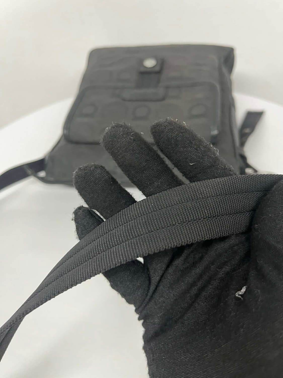 살바토레 페라가모 간치니 모노그램 캔버스 크로스백 숄더백 상품이미지8