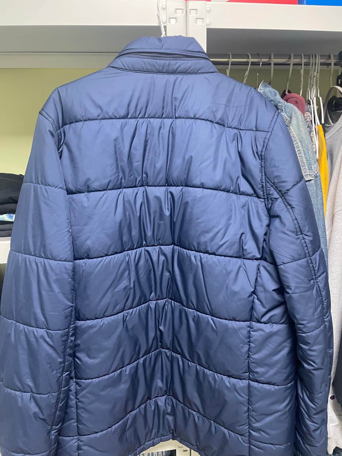 브룩스브라더스 클래식 네이비 패딩 L 상품이미지5