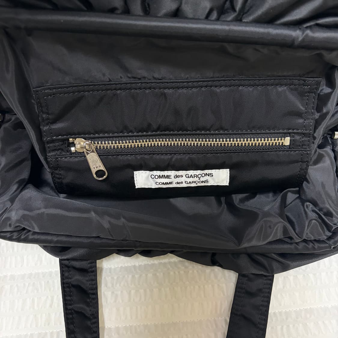 꼼데가르송 빅 나일론 패딩 가마구찌 토트백 상품이미지4