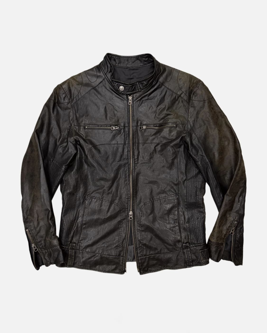 vintage lambskin leather jacket 상품이미지1