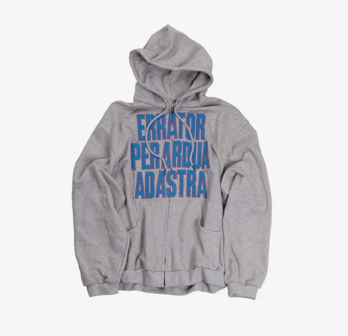 ERTR 이알티알 2way Hoodie Zip Up Grey 후드집업 상품이미지1