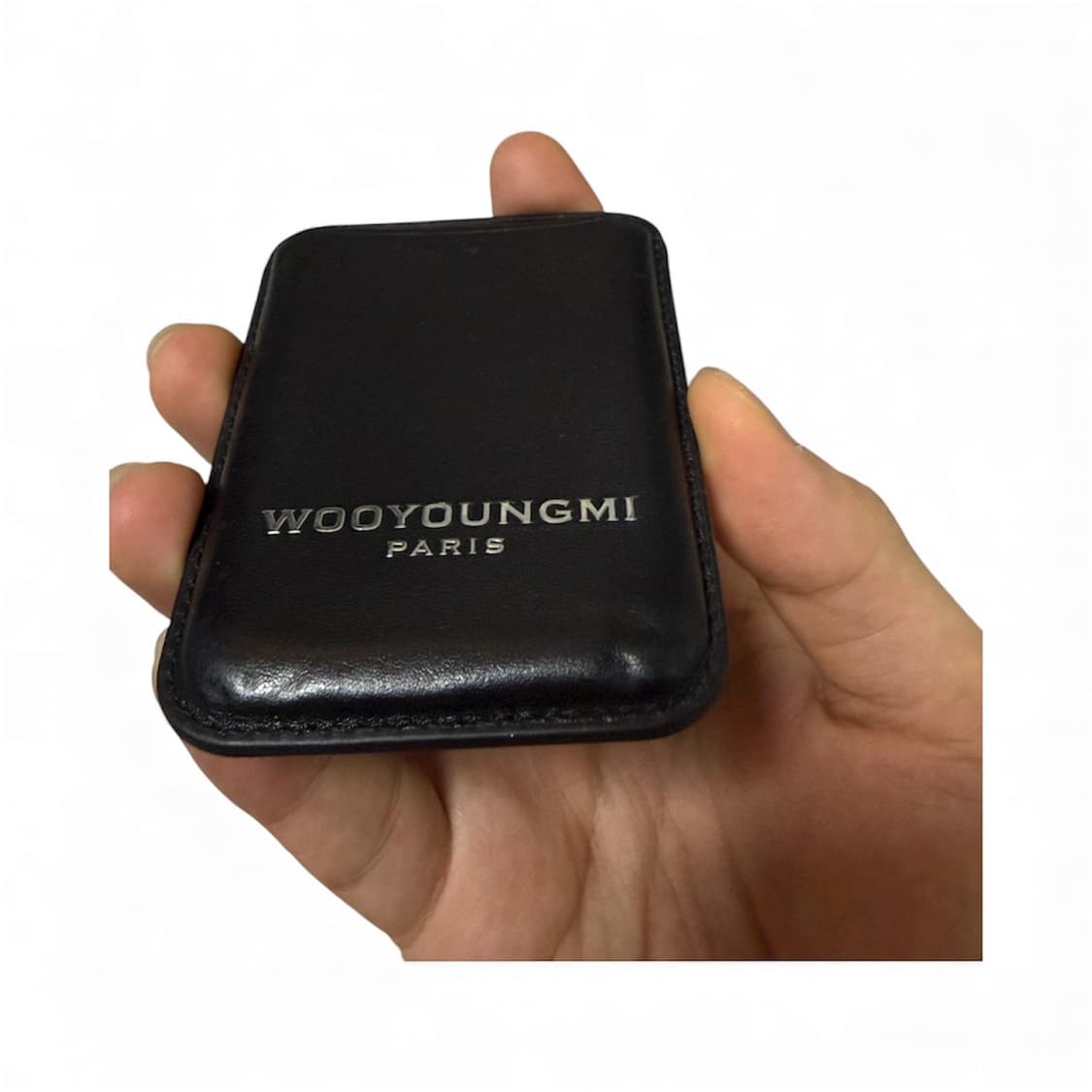 우영미 멕세이프 지갑 블랙 상품이미지2