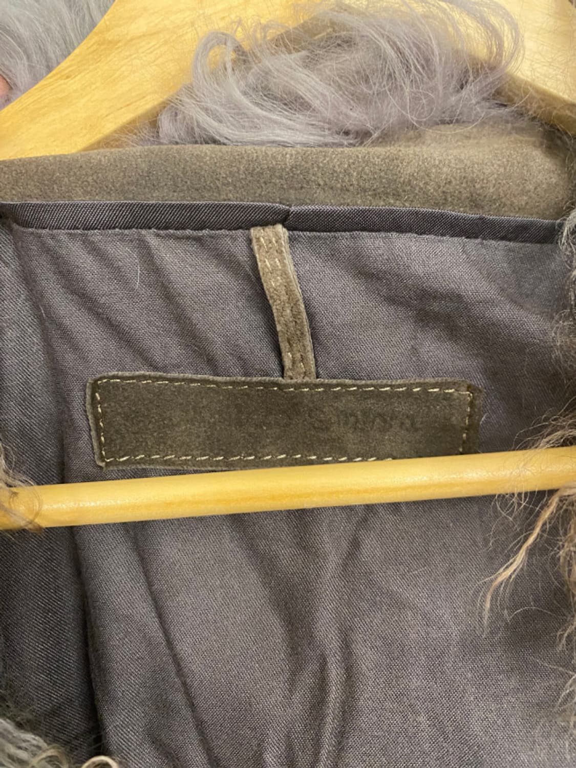 VTG fur suede coat 스웨이드 퍼 코트 상품이미지9