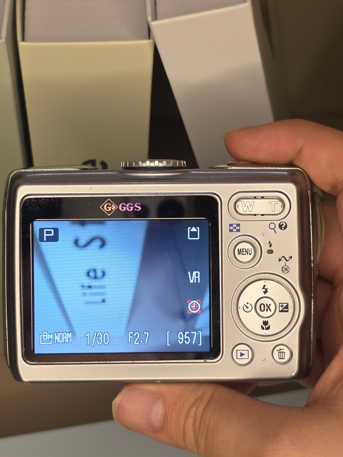 니콘 쿨픽스P4 / Nikon Coolpix P4 / Silver  상품이미지3