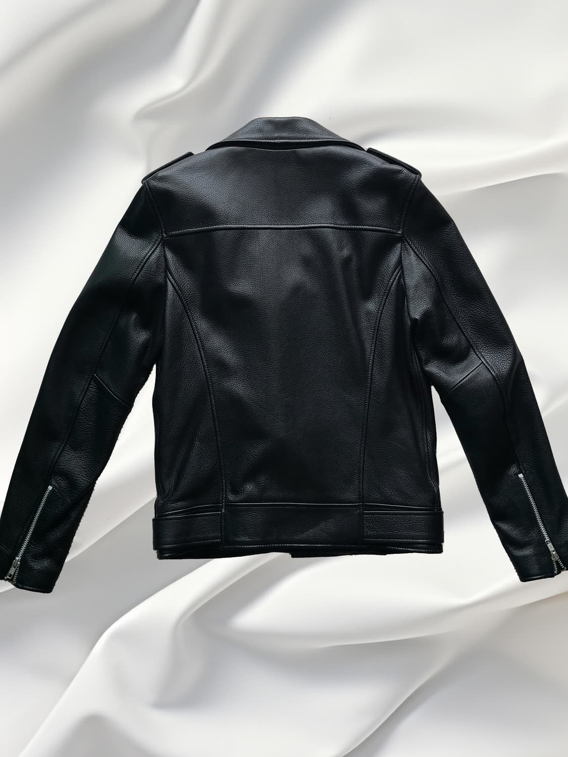 VELY SOME 블리썸 블랙 레더 라이더 자켓 상품이미지2