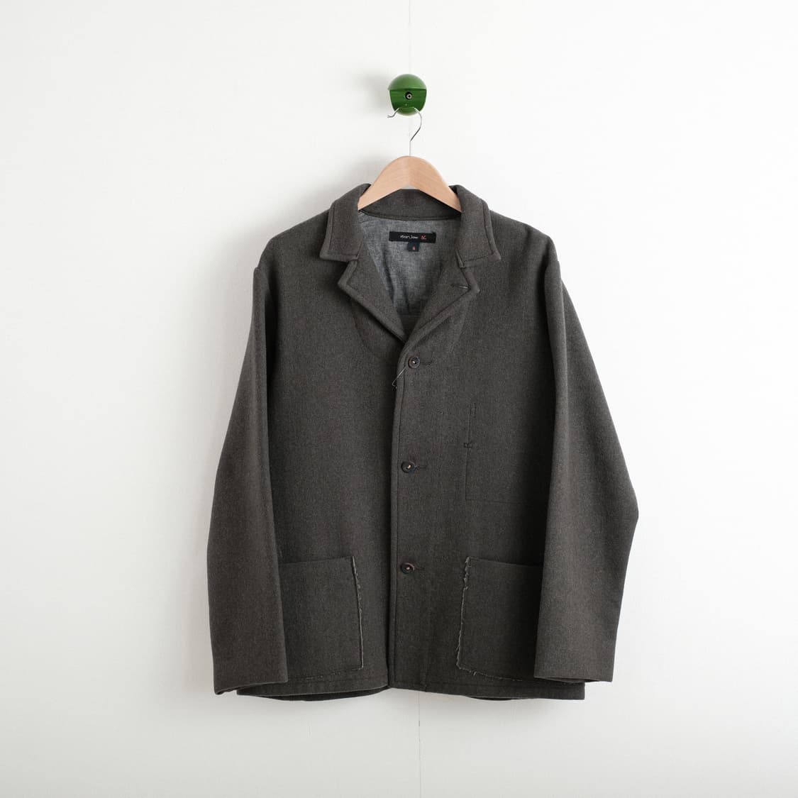 45rpm 레더 버튼 울 자켓 5(105)사이즈 상품이미지2