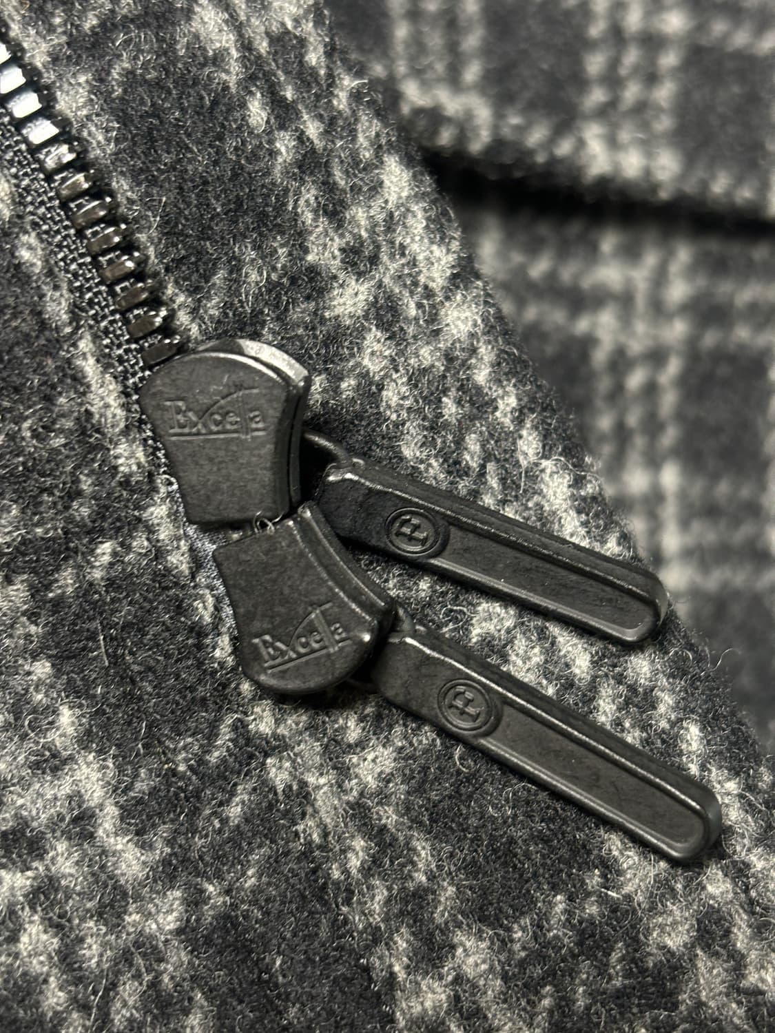 Factotum 체크 더플 코트 상품이미지5