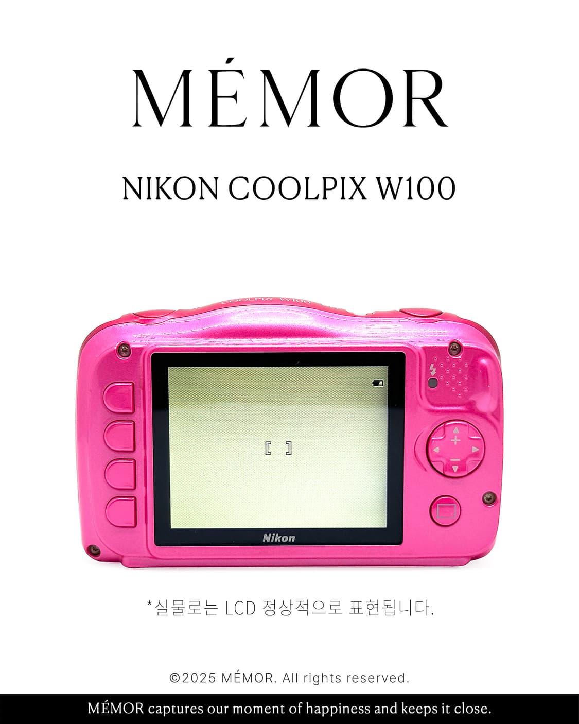 찰스엔터님사용/방수기능💦NIKON COOLPIX W100 니콘디카 상품이미지5