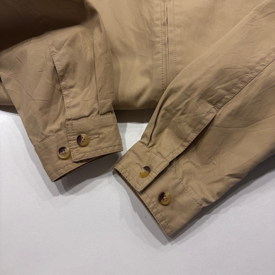 [M] 타미힐피거 해링턴 베이지 면 자켓 C195 상품이미지6