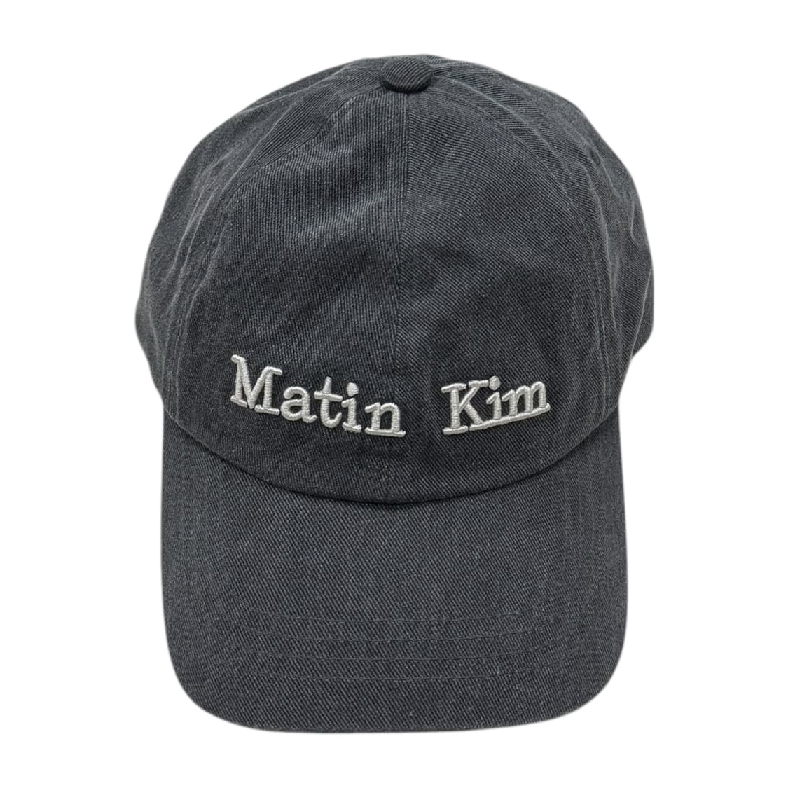 마뗑킴 마틴 클래식 로고 볼캡 모자 그레이 상품이미지1