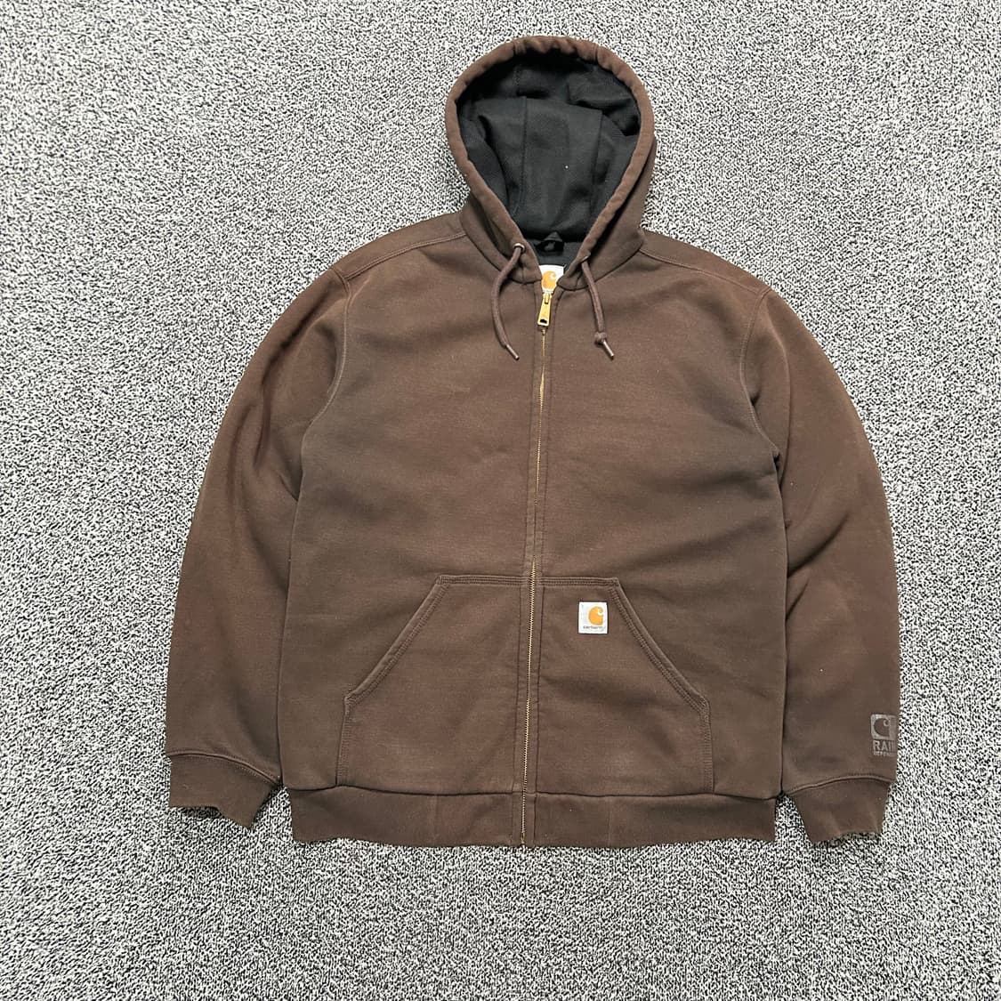 칼하트(Carhartt) 써멀후드집업 브라운 상품이미지1