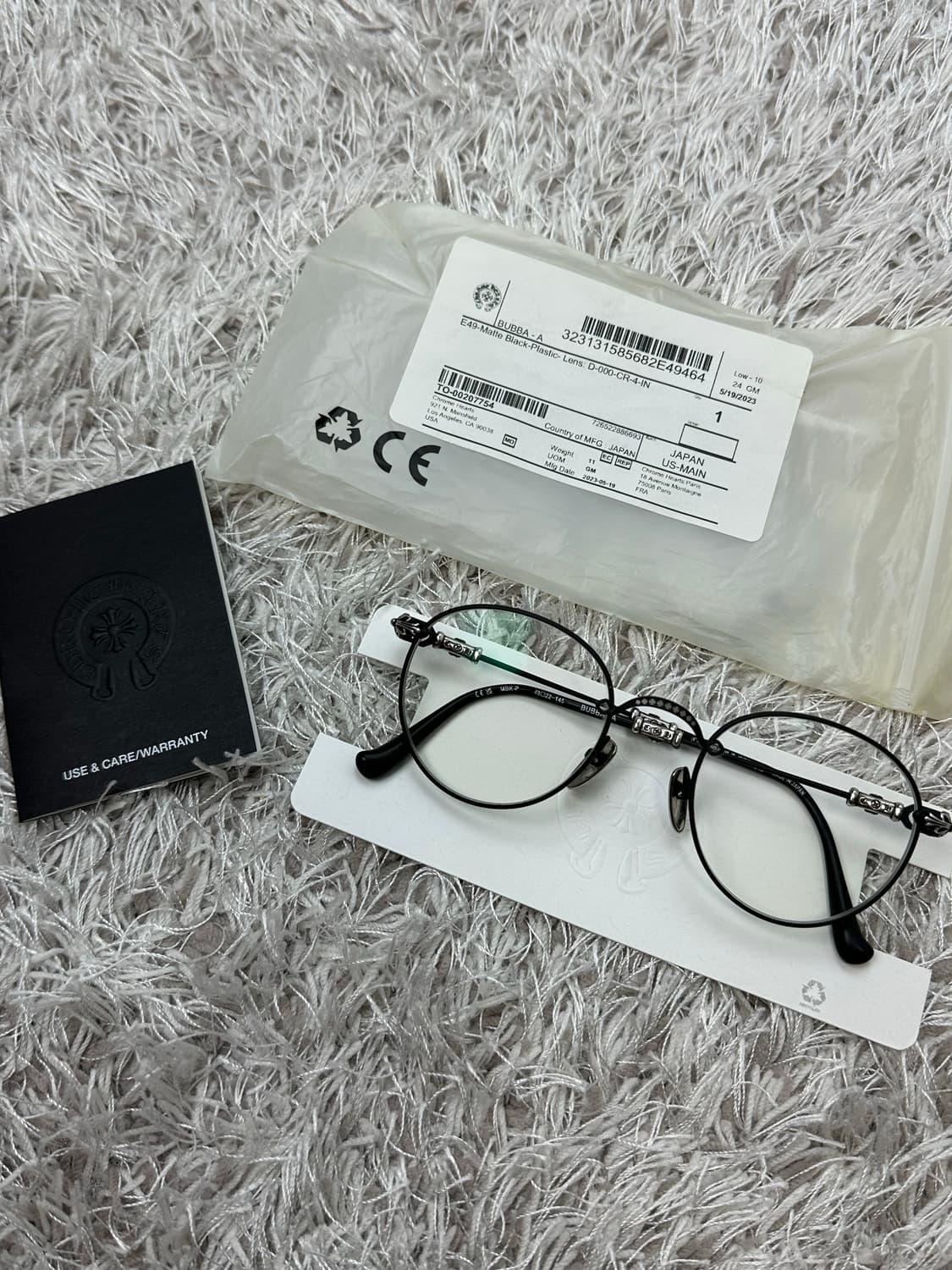 [49-22-145] 정품 크롬하츠 부바-A 매트블랙 플레이트 상품이미지1