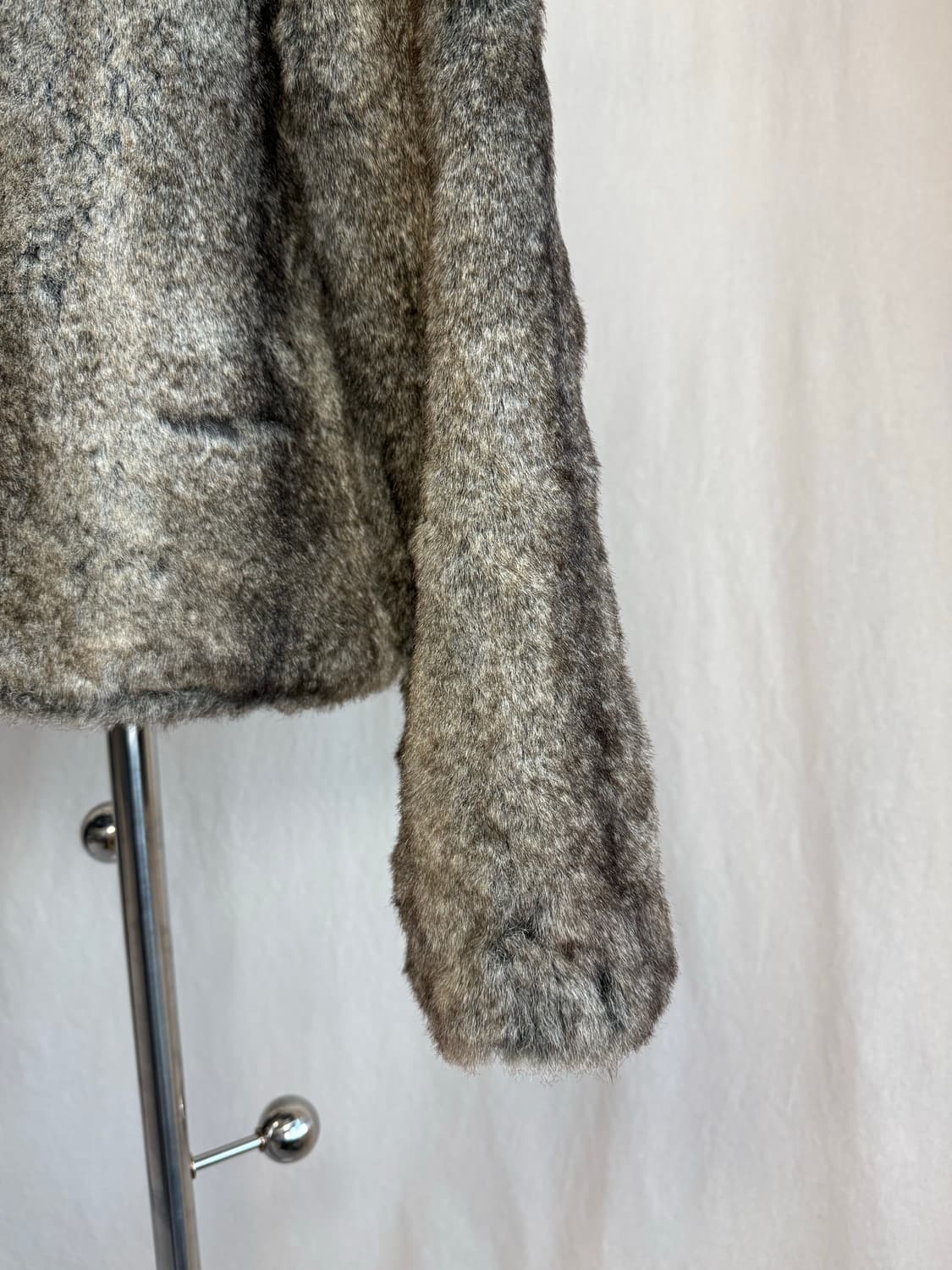 Shell Ray 페이크 퍼 자켓 상품이미지6