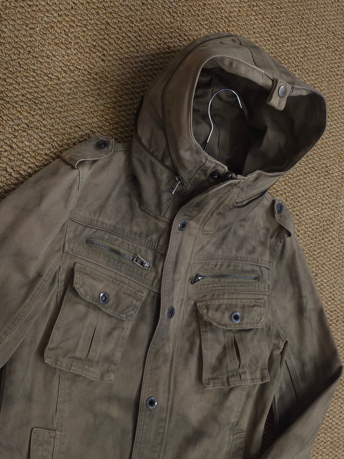 일본브랜드 in the attic ET후드 야상 상품이미지1