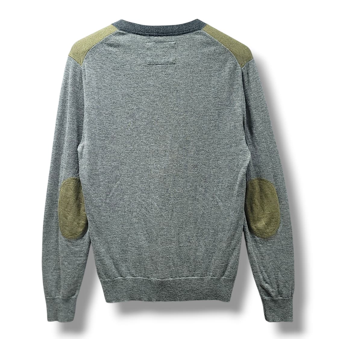 [100] 헤지스 배색 울+모 엘보우패치 가디건 상품이미지2