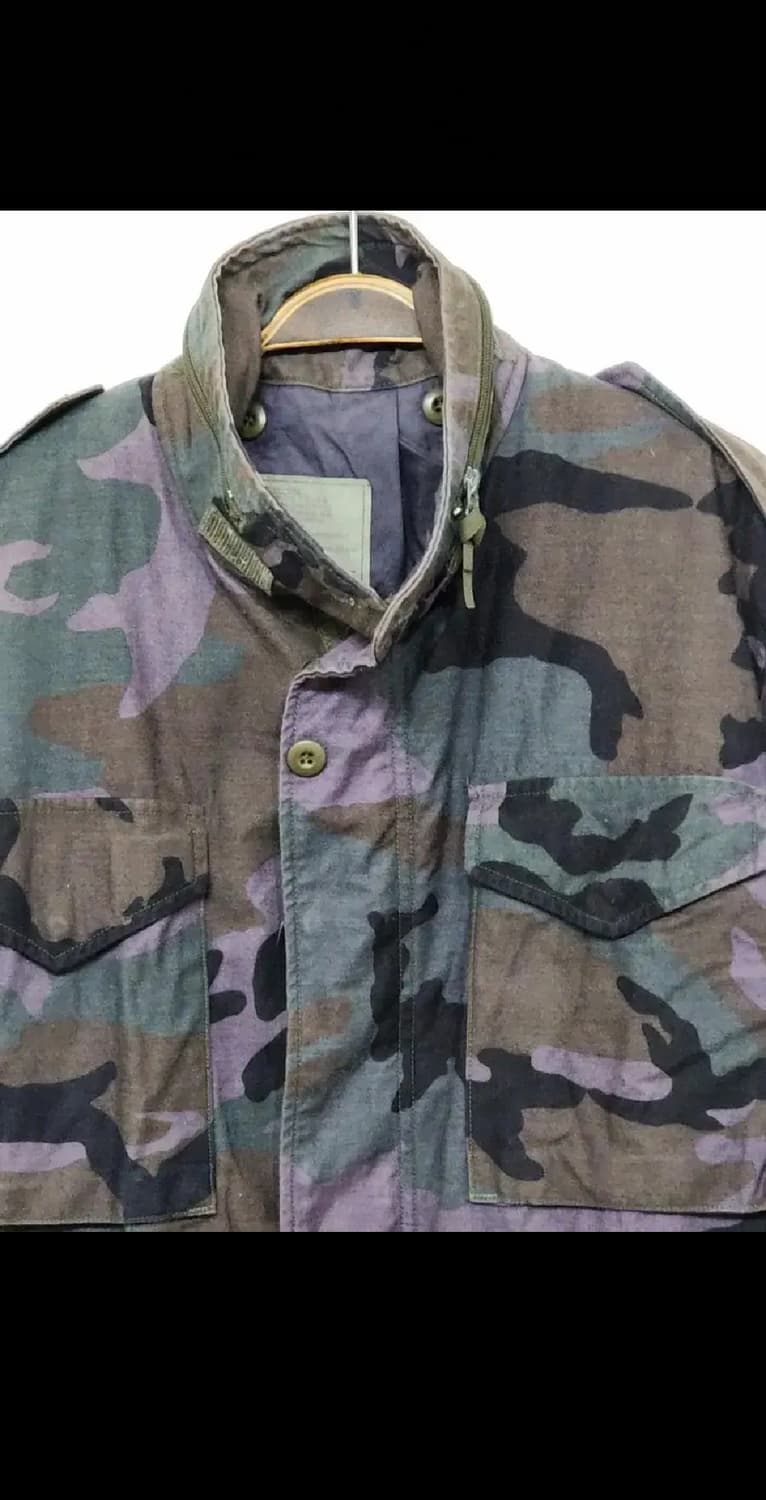 (L) M65 야상점퍼 카모패턴 필드자켓 밀리터리 빈티지  상품이미지2